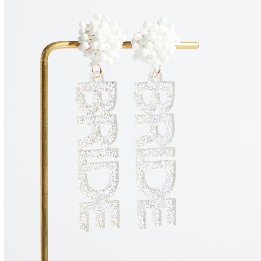 Bride statement earrings from Altar’d State